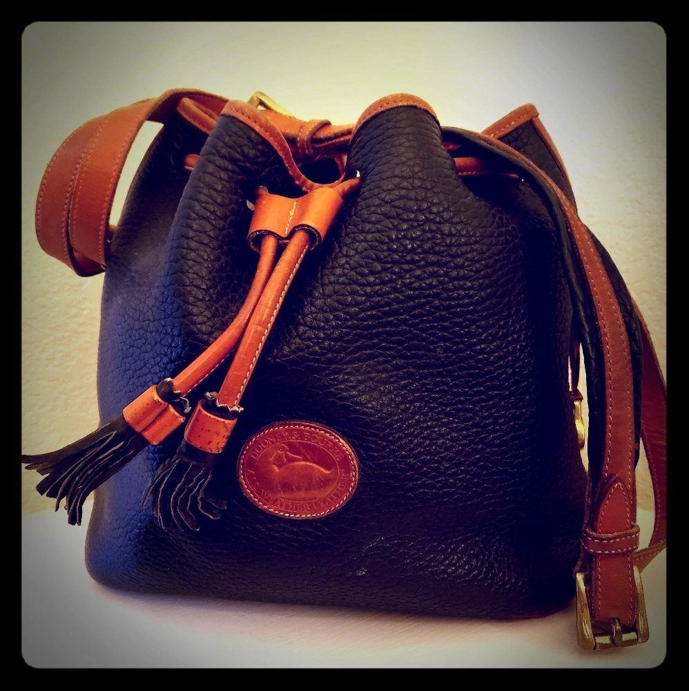Dooney & Bourke drawstring bucket purse